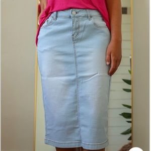 Denim Skirt